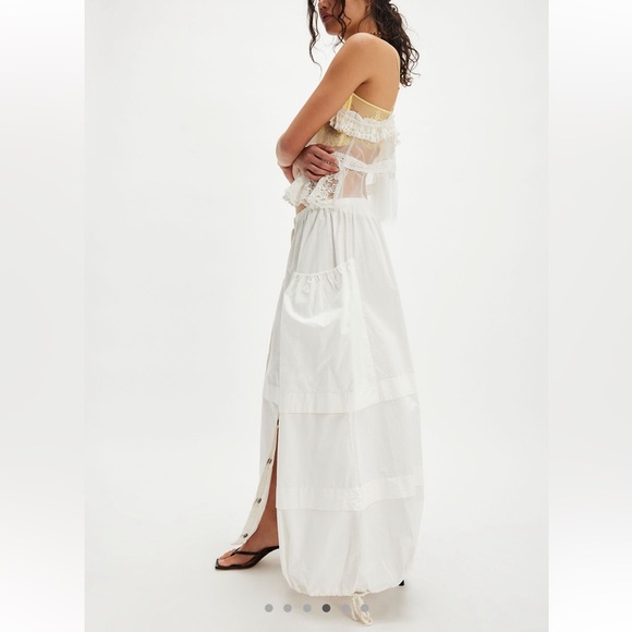 FREE PEOPLE ELOISE MAXI SKIRT SIZE M MSRP $98.00 NWT - Picture 5 of 6